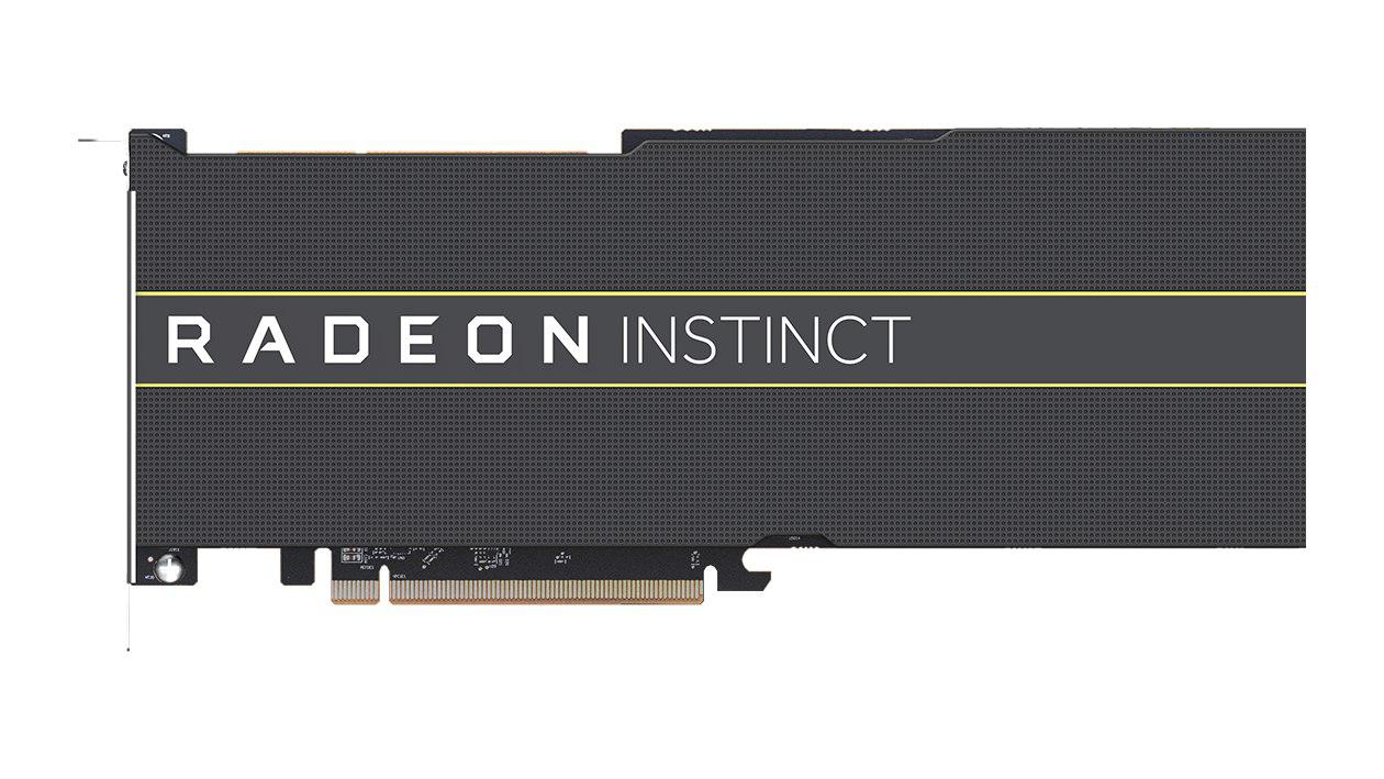 پرده برداری AMD از اولین پردازنده گرافیکی هفت نانومتری مخصوص دیتاسنتر