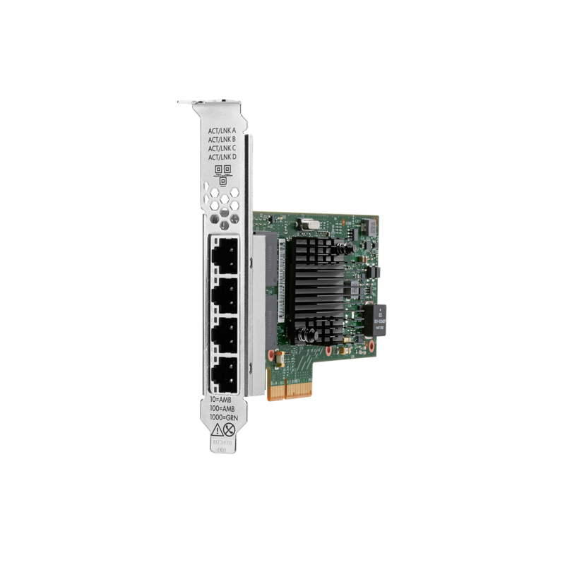 کارت شبکه اچ پی Intel I350-T4 Ethernet 1Gb 4-port BASE-T Adapter for HPE | P21106-B21